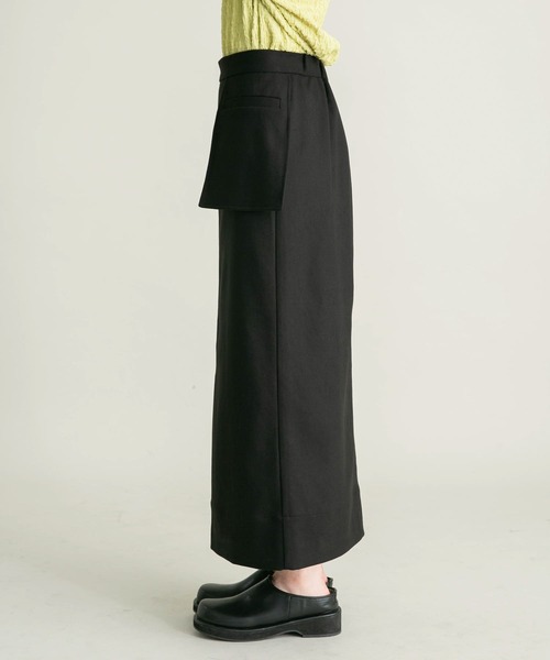 KBF（ケイビーエフ）の「ウエストポケットタイトスカート（スカート・レディース・チャコールグレー/ブラック・ONE）」の17枚目の写真