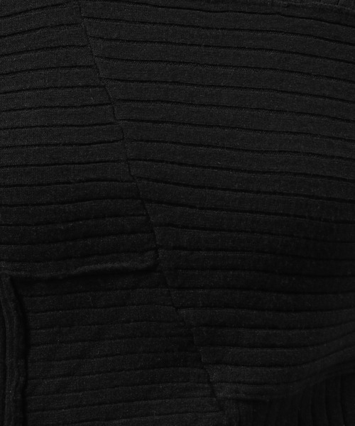 PAGEBOY（ページボーイ）の「パッチワークミニTOPS（ニット/セーター・レディース・オフホワイト/ブラック・FREE）」の12枚目の写真