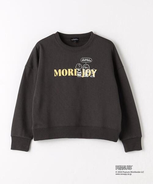 green label relaxing(グリーンレーベルリラクシング)の「【別注】<PEANUTS>TJ EX スウェット 100cm-130cm(スウェット・キッズ・ホワイト/イエロー/ダークグレー・XS110/S130)」の3枚目の写真