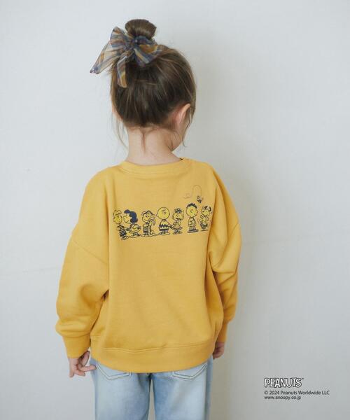 green label relaxing(グリーンレーベルリラクシング)の「【別注】<PEANUTS>TJ EX スウェット 100cm-130cm(スウェット・キッズ・ホワイト/イエロー/ダークグレー・XS110/S130)」の14枚目の写真