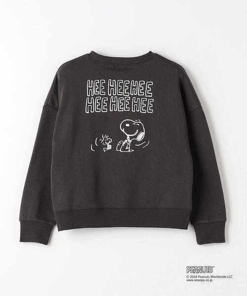 green label relaxing(グリーンレーベルリラクシング)の「【別注】<PEANUTS>TJ EX スウェット 100cm-130cm(スウェット・キッズ・ホワイト/イエロー/ダークグレー・XS110/S130)」の10枚目の写真