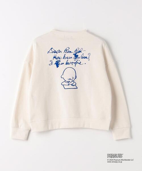 green label relaxing(グリーンレーベルリラクシング)の「【別注】<PEANUTS>TJ EX スウェット 100cm-130cm(スウェット・キッズ・ホワイト/イエロー/ダークグレー・XS110/S130)」の17枚目の写真