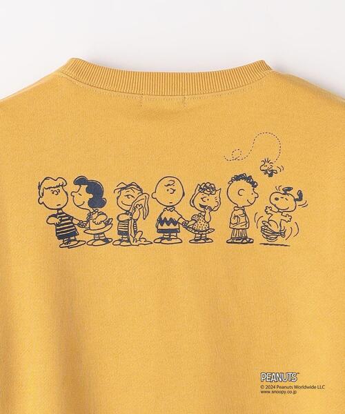 green label relaxing(グリーンレーベルリラクシング)の「【別注】<PEANUTS>TJ EX スウェット 100cm-130cm(スウェット・キッズ・ホワイト/イエロー/ダークグレー・XS110/S130)」の9枚目の写真