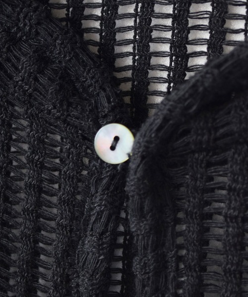 e-zakkamania stores（イーザッカマニアストアーズ）の「メッシュ ロングスリーブ プルオーバー（Tシャツ/カットソー・レディース・アイボリー/ブラック・M）」の14枚目の写真