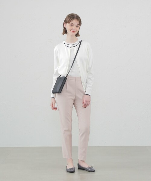 MACKINTOSH PHILOSOPHY（ﾏｯｷﾝﾄｯｼｭ ﾌｨﾛｿﾌｨｰ）の「スマホショルダーポーチ（ショルダーバッグ・レディース・ブラック/ブルー系その他3/ライトブルー/ベージュ・FREE）」の11枚目の写真