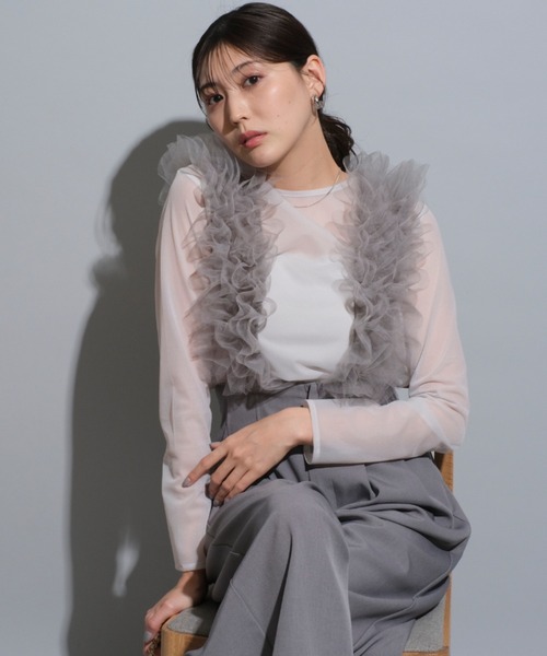 【Mystrada】チュールサスペパンツ Mystrada - 入手困難♡雑誌掲載♡完売品♡Mystrada♡チュール