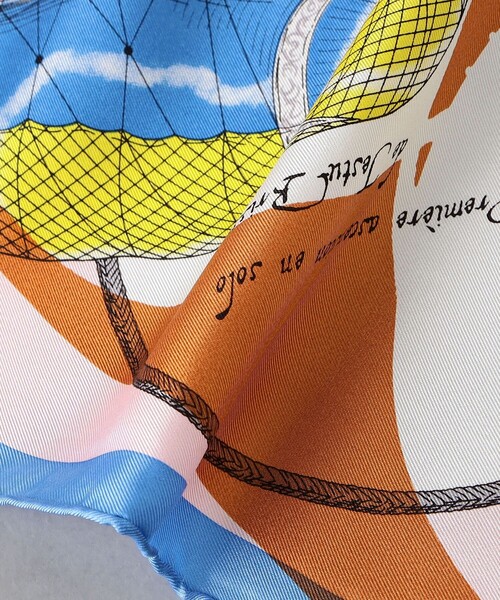 manipuri(マニプリ)の「<manipuri>シルク スカーフ L 24SS(バンダナ/スカーフ・レディース・ピンク/ターコイズブルー/イエロー/ケリー・FREE)」の17枚目の写真