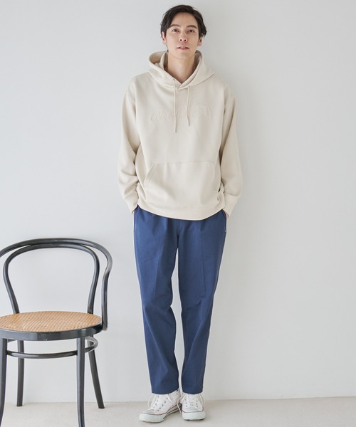 Arnold Palmer（アーノルドパーマー）の「ミラノリブ ポンチ シェア フーディ（パーカー・レディース・ブラック/アイボリー/ネイビー・XS/S/M/L/LL）」の17枚目の写真