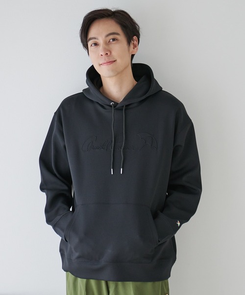 Arnold Palmer（アーノルドパーマー）の「ミラノリブ ポンチ シェア フーディ（パーカー・レディース・ブラック/アイボリー/ネイビー・XS/S/M/L/LL）」の22枚目の写真