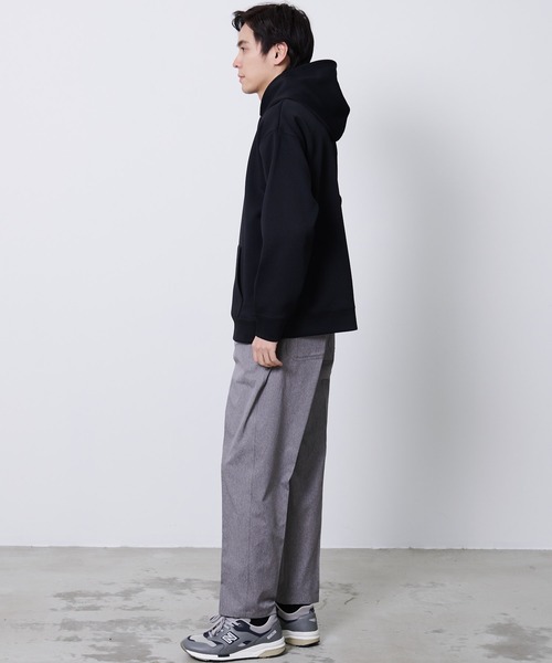 Arnold Palmer（アーノルドパーマー）の「ミラノリブ ポンチ シェア フーディ（パーカー・レディース・ブラック/アイボリー/ネイビー・XS/S/M/L/LL）」の10枚目の写真