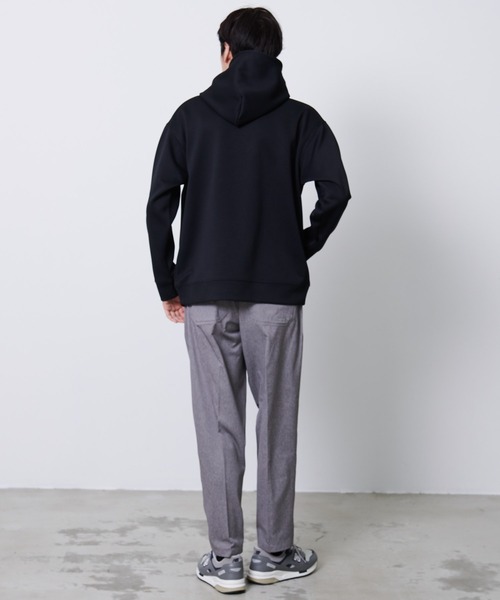 Arnold Palmer（アーノルドパーマー）の「ミラノリブ ポンチ シェア フーディ（パーカー・レディース・ブラック/アイボリー/ネイビー・XS/S/M/L/LL）」の11枚目の写真