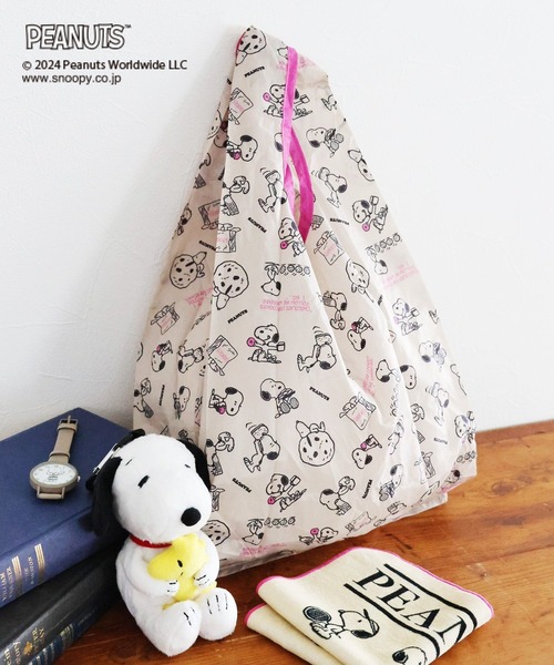 TRAVEL（トラベル）の「【PEANUTS】ぬいぐるみエコバッグ 995856