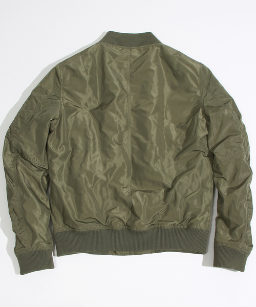 WEGO(ウィゴー)の「WEGO/MA-1(ミリタリージャケット・レディース・ブラック/グレー/グリーン/ネイビー/ワイン・FREE)」の12枚目の写真