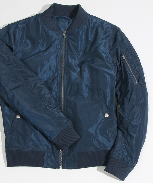 WEGO(ウィゴー)の「WEGO/MA-1(ミリタリージャケット・レディース・ブラック/グレー/グリーン/ネイビー/ワイン・FREE)」の21枚目の写真