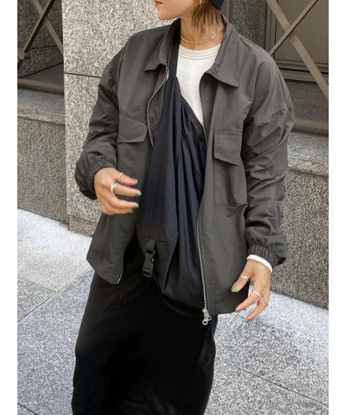 【セール】《hideka select》ダブルポケットシャツブルゾン / ジャケット ブルゾン ミドル丈アウター（ブルゾン）｜HEILIS（ヘイリス）