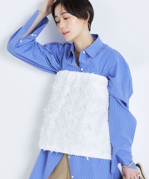 セール】【KIRYU】フェザーカットジャガードビスチェ兼ミニスカート