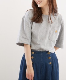 カーハート 半袖ワーカーポケットクルーネックTシャツ CARHARTT WORKWEAR POCKET S/S T-SHIRT MIDWEIGHT K87