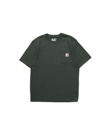 カーハート 半袖ワーカーポケットクルーネックTシャツ CARHARTT WORKWEAR POCKET S/S T-SHIRT MIDWEIGHT K87