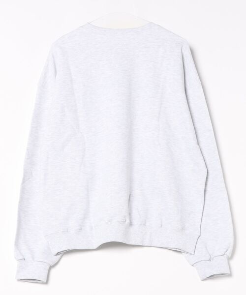 flower(フラワー)の「ルーズエンブロイダリースウェット(スウェット・レディース・グレー/ブルー・FREE)」の3枚目の写真