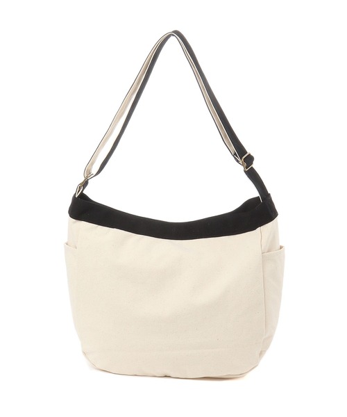 MILLER（ミラー）の「【MILLER×BAYFLOW】ニュースペーパーバッグ（ショルダーバッグ・メンズ・ブラック/ナチュラル・FREE）」の4枚目の写真