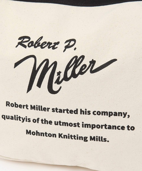 MILLER（ミラー）の「【MILLER×BAYFLOW】ニュースペーパーバッグ（ショルダーバッグ・メンズ・ブラック/ナチュラル・FREE）」の9枚目の写真