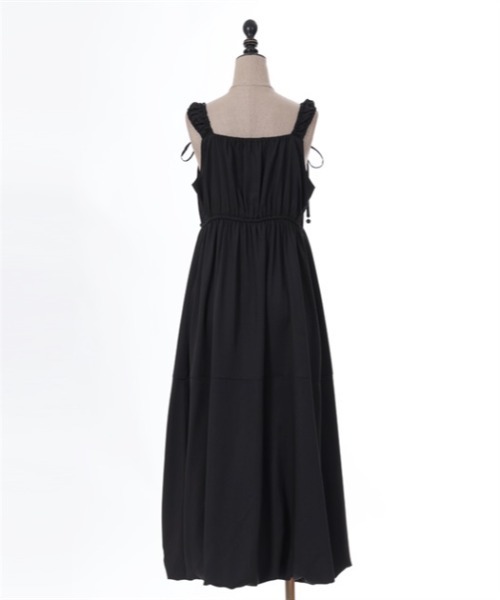 axes femme（アクシーズファム）の「バルーンジャンパースカート（ジャンパースカート・レディース・ベージュ/グレー/ブラック/インディゴブルー・FREE）」の22枚目の写真