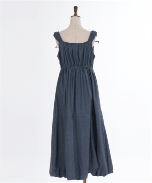 axes femme（アクシーズファム）の「バルーンジャンパースカート（ジャンパースカート・レディース・ベージュ/グレー/ブラック/インディゴブルー・FREE）」の11枚目の写真