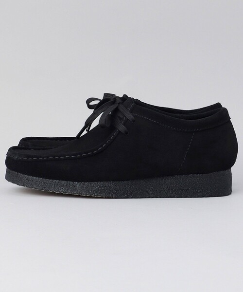 Clarks(クラークス)の「Clarks/クラークス Wallabee / ワラビー(ブーツ・メンズ・ブラック・8/8.5/9/7/7.5)」の3枚目の写真