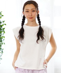 RIKKA FEMME/リッカファム カットオフTシャツ ノースリーブ RF24SS21