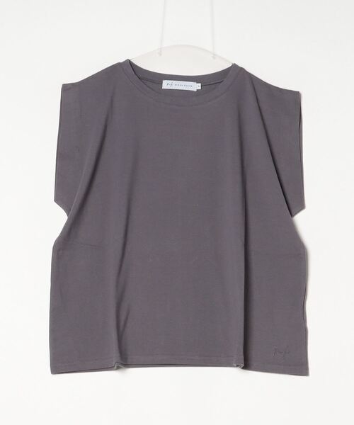 ムラサキスポーツ(ムラサキスポーツ)の「RIKKA FEMME/リッカファム カットオフTシャツ ノースリーブ RF24SS21(Tシャツ/カットソー・レディース・ホワイト/イエロー/チャコールグレー・FREE)」の20枚目の写真