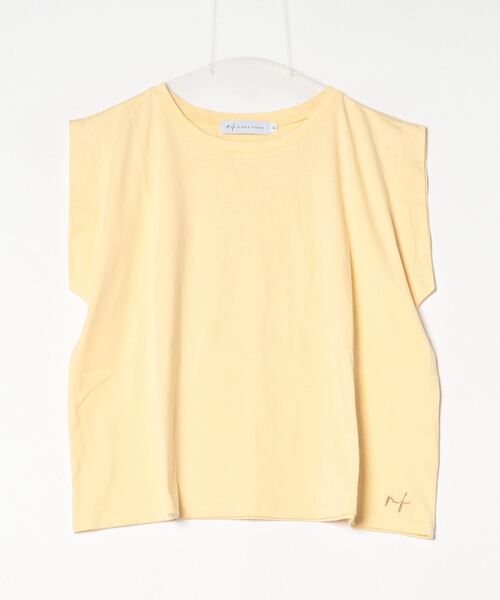 ムラサキスポーツ(ムラサキスポーツ)の「RIKKA FEMME/リッカファム カットオフTシャツ ノースリーブ RF24SS21(Tシャツ/カットソー・レディース・ホワイト/イエロー/チャコールグレー・FREE)」の21枚目の写真