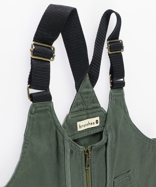 BRANSHES(ブランシェス)の「ツイルベスト(ベスト・キッズ・ブラック/カーキオリーブ・L/M/XL/S)」の6枚目の写真
