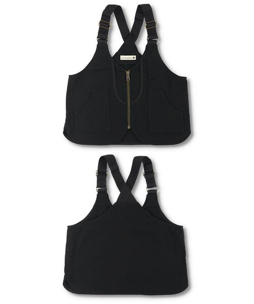 BRANSHES(ブランシェス)の「ツイルベスト(ベスト・キッズ・ブラック/カーキオリーブ・L/M/XL/S)」の19枚目の写真