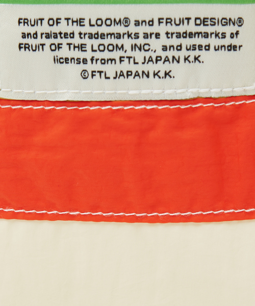 FRUIT OF THE LOOM（フルーツオブザルーム）の「【FRUIT OF THE LOOM】ナイロントートバッグ M / レトロ（トートバッグ・レディース・ブルー/アイボリー/チャコールグレー/ブラック・フリー）」の10枚目の写真