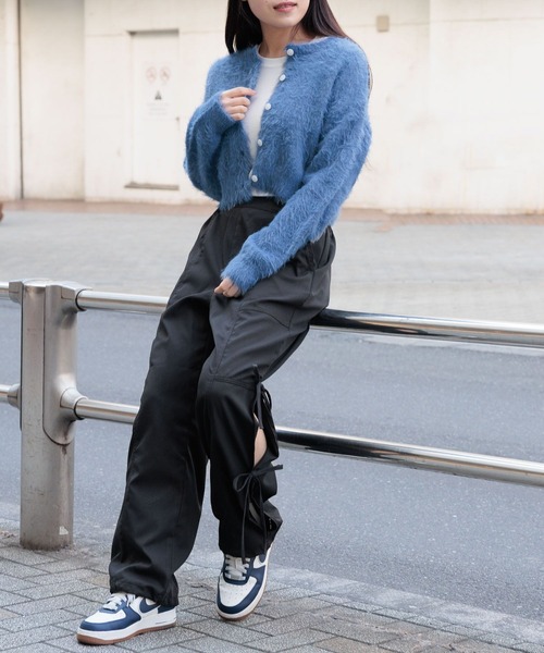 3.3 Field Trip (3.3フィールドトリップ)の「3.3 Field Trip/サイドリボンパンツ 2990141(その他パンツ・レディース・ベージュ/チャコール/ブラック/ブルー・MEDIUM/LARGE)」の19枚目の写真