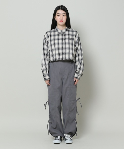 3.3 Field Trip (3.3フィールドトリップ)の「3.3 Field Trip/サイドリボンパンツ 2990141(その他パンツ・レディース・ベージュ/チャコール/ブラック/ブルー・MEDIUM/LARGE)」の22枚目の写真