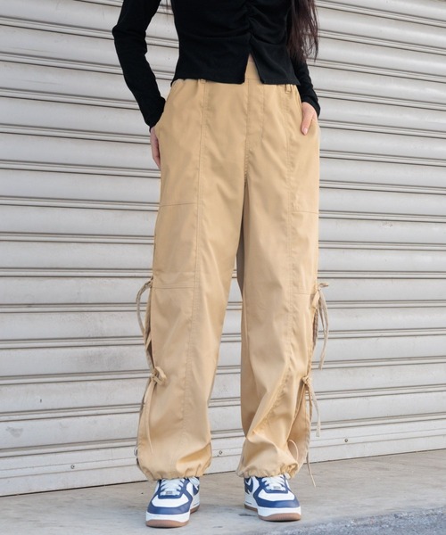 3.3 Field Trip (3.3フィールドトリップ)の「3.3 Field Trip/サイドリボンパンツ 2990141(その他パンツ・レディース・ベージュ/チャコール/ブラック/ブルー・MEDIUM/LARGE)」の16枚目の写真