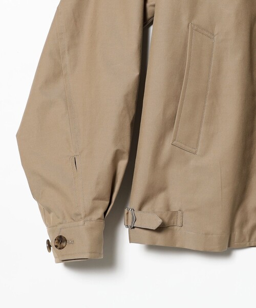 BEAMS F（ビームスエフ）の「BEAMS F / コットンポリエステル ギャバジン ショートブルゾン（ブルゾン・メンズ・ライトブラウン・48/46/44/50）」の4枚目の写真