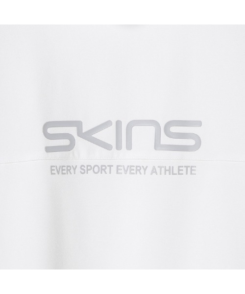 SKINS（スキンズ）の「【SKINS(スキンズ)/アクティブウェア】ゴルフ モックネックシャツ（シャツ/ブラウス・メンズ・ホワイト/ブラック・52/50/48/46）」の14枚目の写真