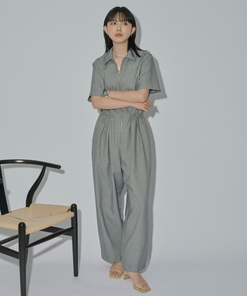 ジップオールインワン（つなぎ/オールインワン）｜Aunt Marie's