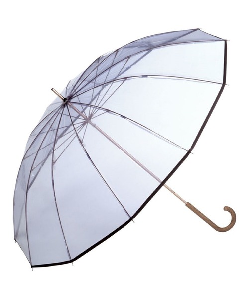 Wpc.（ダブリュピーシー）の「Wpc./ダブリュピーシー　PLASTIC 12K UMBRELLA（長傘・レディース・グレー/ベージュ/ネイビー/ブラウン/ホワイト・FREE）」の5枚目の写真