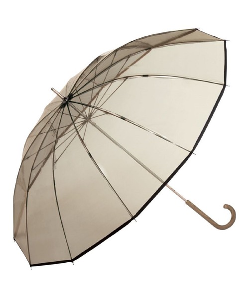 Wpc.（ダブリュピーシー）の「Wpc./ダブリュピーシー　PLASTIC 12K UMBRELLA（長傘・レディース・グレー/ベージュ/ネイビー/ブラウン/ホワイト・FREE）」の3枚目の写真