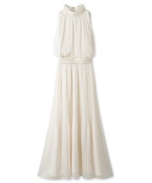 SNIDEL（スナイデル）の「シフォンプリーツフレアワンピース