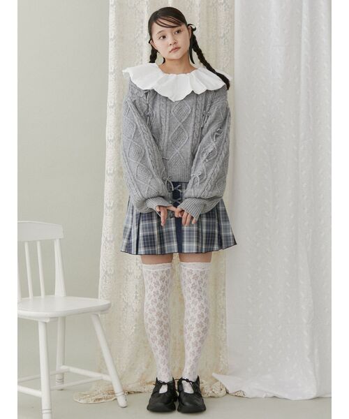 【セール】バルーンカラーブラウス（シャツ/ブラウス）｜merry jenny（メリージェニー）