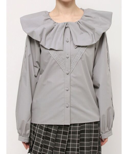 【セール】バルーンカラーブラウス（シャツ/ブラウス）｜merry jenny（メリージェニー）