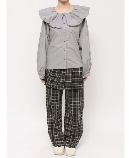 【セール】バルーンカラーブラウス（シャツ/ブラウス）｜merry jenny（メリージェニー）