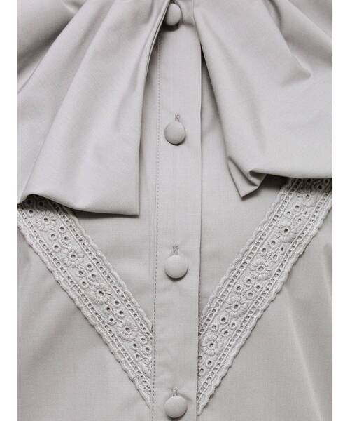 【セール】バルーンカラーブラウス（シャツ/ブラウス）｜merry jenny（メリージェニー）