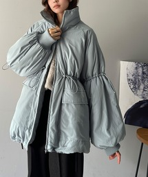 classicalelf | この冬最旬。スタンド衿ドロストデザイン袖ボリューム中綿ブルゾン(ブルゾン)