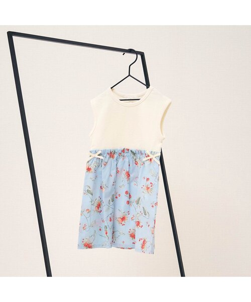 Seraph（セラフ）の「ドッキングワンピース（ワンピース・キッズ・ミント/ネイビー/オレンジ/ブラック・80/90/95/100/110/120/130/140）」の20枚目の写真