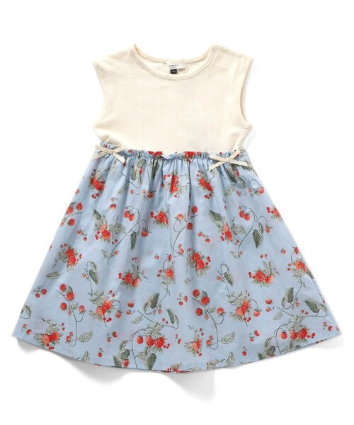 Seraph（セラフ）の「ドッキングワンピース（ワンピース・キッズ・ミント/ネイビー/オレンジ/ブラック・80/90/95/100/110/120/130/140）」の14枚目の写真